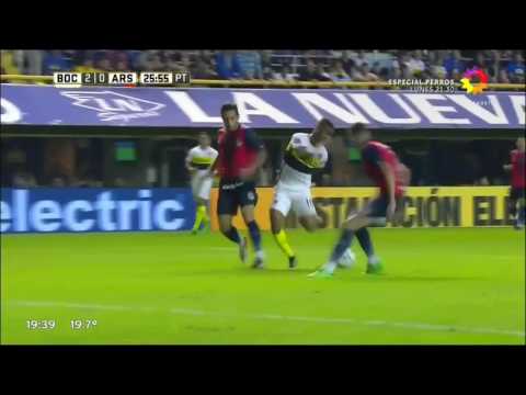 Boca 2 - Arsenal 0 Doblete de Benedetto / Fecha 22 Torneo de la Independencia 2017
