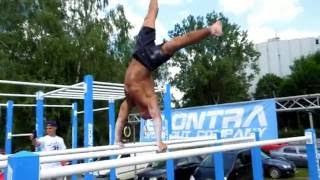 Dávid Molko - 1. miesto - Majstrovstvá SR v Street Workoute 2016