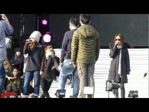 2012.12.31 S.H.E - 花又開好了彩排6 台中跨年晚會 @洲際棒球場停車場
