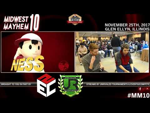 Midwest Mayhem 10 SINGLES POOLS: ATATA (Ness) vs. KU l PrivateQuantum (Bayonetta, Sheik)