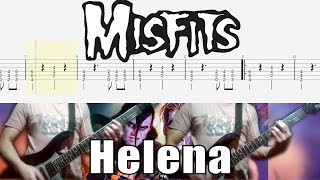Misfits Helena Guitar Cover With TAB (Standard Tuning)