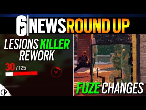 Lesions Killer Rework, Playlist Changes, Fuze Changes & Elite - 6News - Rainbow Six Siege