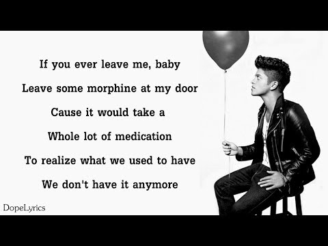 It Will Rain - Bruno Mars (Lyrics)