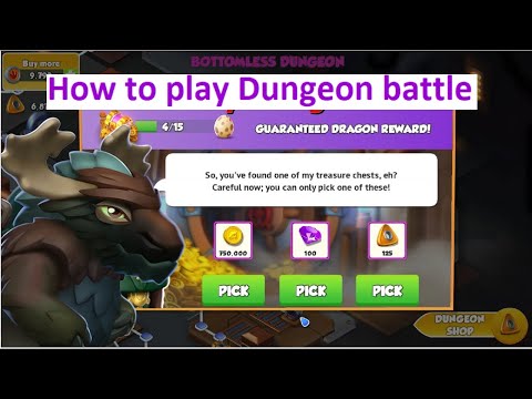 How to Play Dungeon battle-Dragon Mania legends | Unlocked Steam Field Island | DML
