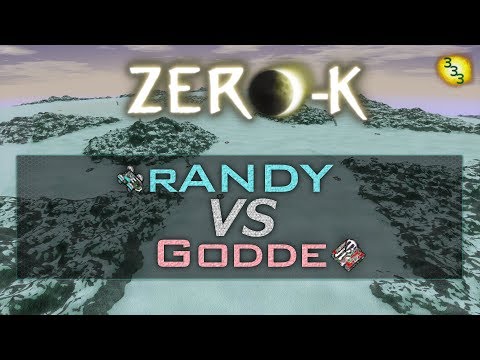2018/03/10 #3: rANDY(LV) vs Godde(HT) on Dual Icy Run - Zero-K