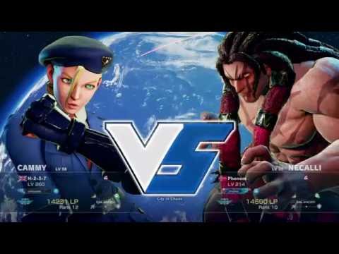SFV - H-2-3-7 (Cammy) Vs Phenom (Necalli)