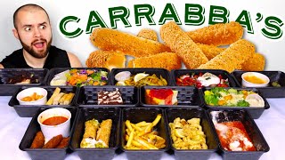 Trying Carrabba's Italian Grill APPETIZERS MENU for the FIRST TIME! Full Menu Review!