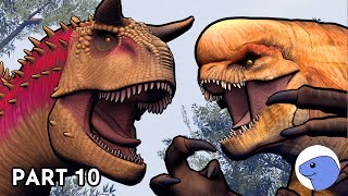 Disney's Carnotaurus vs Distortus Rex | Animation (Part 10)