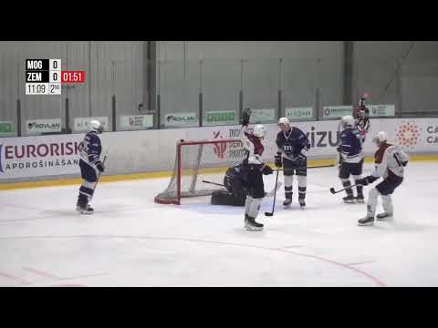 Optibet Hokeja līga.  HK Mogo/RSU -  HK Zemgale/LBTUZemgale. Spēles labākie momenti. (05.09.2025.)