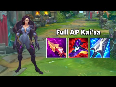 THE NEW AP KAISA BUILD IS OP...