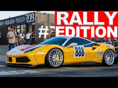 FERRARI GOES ON A RALLY TO MR OLYMPIA, MCLAREN 720S LOST ITS MIND, SUPER LOUD REVVING AVENTADOR.. Video