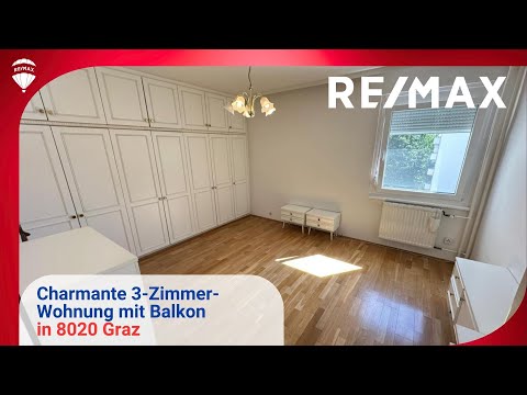 RE/MAX Nova präsentiert - Charmante 3-Zimmer-Wohnung mit Balkon in Graz
