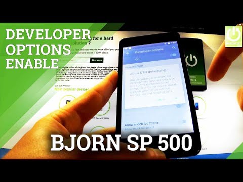 Developer Options BJORN SP500 - Enable USB Debugging in BJORN