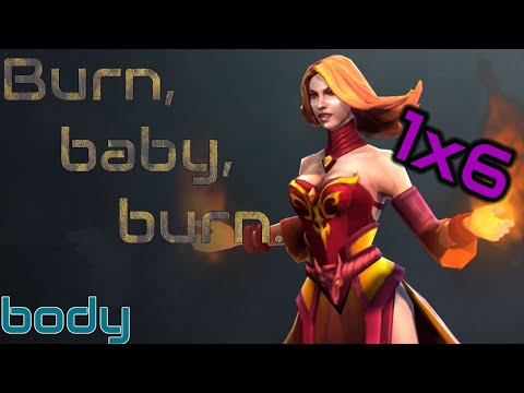 Magic? Physical? it's all 'bout the damage! Lina E Build [body - Dota 2 1x6 gameplay - #9]