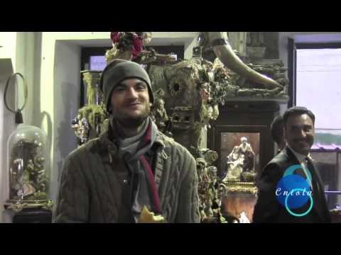 Marco Parolo  centrocampista del Parma  in visita al Laboratorio di  Marco Ferrigno