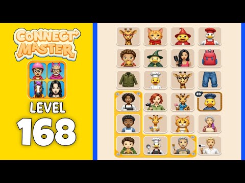 Connect Master level 168 solution