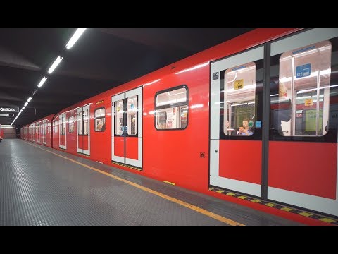 Italy, Milan, metro ride from Gorla to Precotto