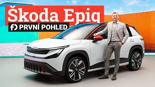 Škoda Epiq je tady! Kompletní představení nejlevnější elektrické škodovky
