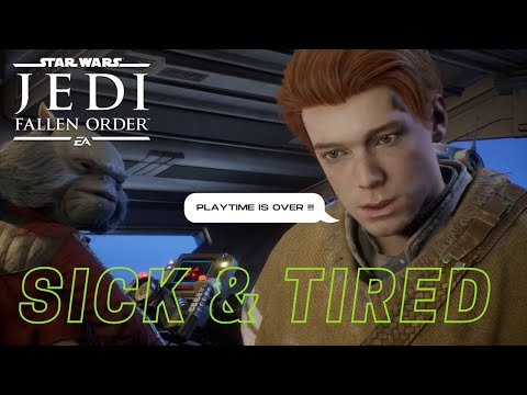 CAL IS NOT PLAYING AROUND THIS TIME!! // STAR WARS JEDI: FALLEN ORDER PLAYTHROUGH PT.23