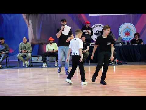 semifinal 11-13 bboy KirAn vs bboy DNK - брейкданс чемпионат г.Москва