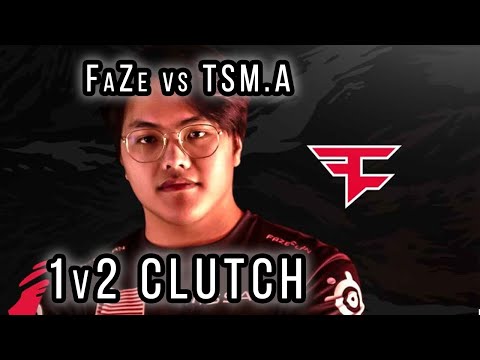 FaZe Dicey CLUTCHES the 1v2 with an insane flick 🥶 (FaZe vs TSM.A)