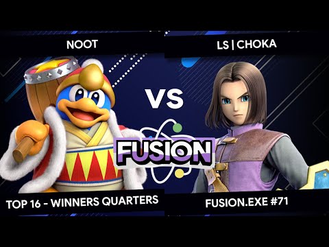 Fusion.exe 71 - Noot (King Dedede) vs LS choka (Hero, Wolf) - Top 16 - Winners Quarters