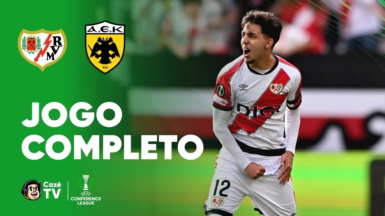 JOGO COMPLETO: RAYO VALLECANO X AEK ATHENS | CONFERENCE LEAGUE 2025/2026 | QUARTAS DE FINAL