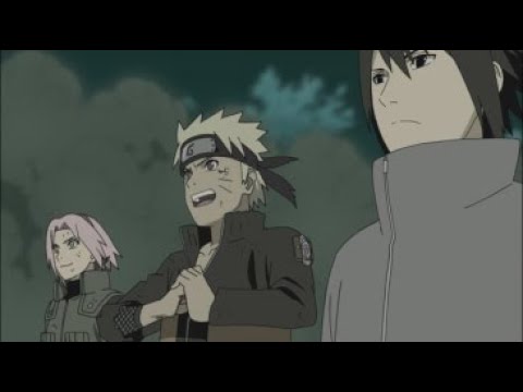 Team 7 Back in action VS Ten Tails Jinchuuriki  || (English Dub) ||