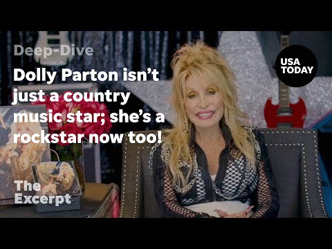 Dolly Parton isn't just a country music star; she's a rock star now too!