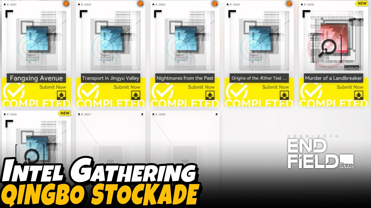 Qingbo Stockade Intel Gathering Location | Arknights Endfield