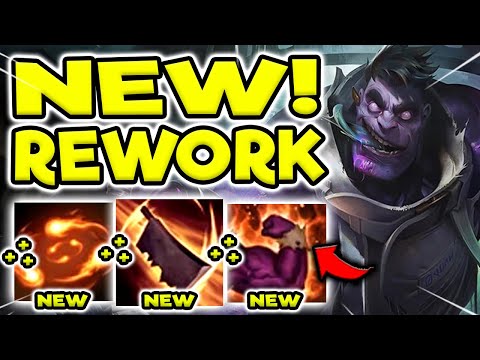 *NEW* WORLDS FIRST MUNDO REWORK 1V5 CARRY! (NEW UPDATE) - Dr. Mundo TOP Gameplay Guide Season 11