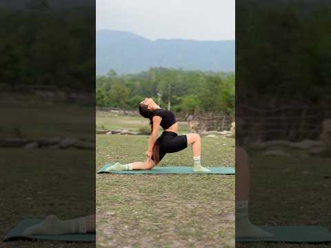 Reel tagged #yoga