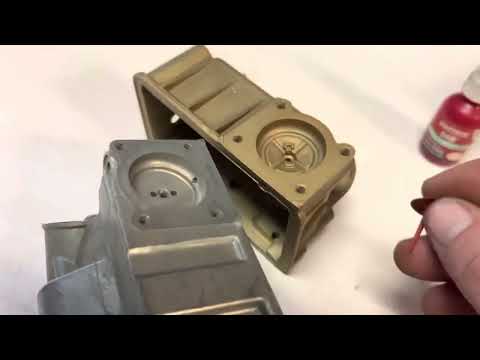 Old vs new style Holley accelerator pump pumps.