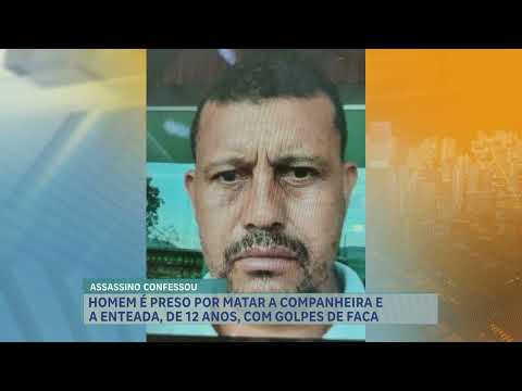 Homem é preso após matar esposa e enteada a facadas em Paraopeba (MG)