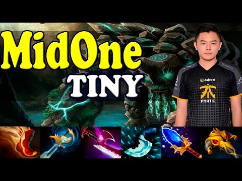 Dota 2 MidOne Plays Tiny Road to 9K MMR