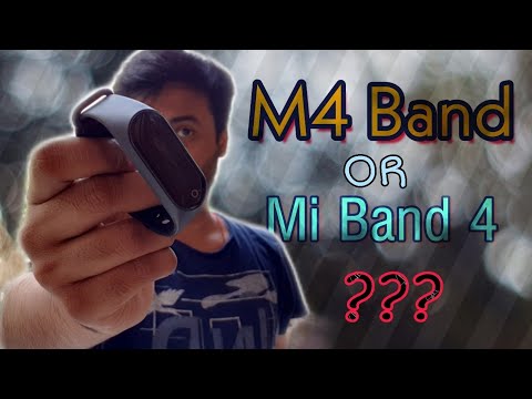 M4 Band | Best Fitness Band | IP 67 | Blood Pressure and Heart Rate Monitoring