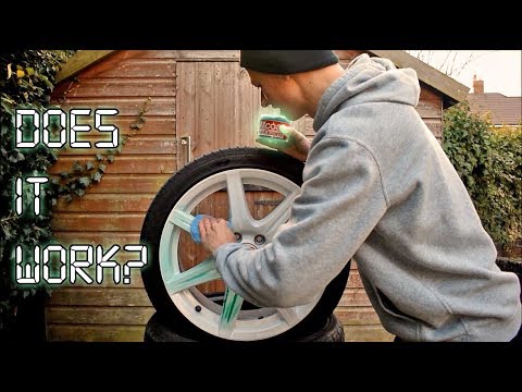 Chemical Guys Max Coat Wheel Guard white wheel test