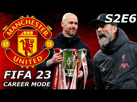 DRAMA AGAINST LIVERPOOL IN CARABAO CUP!😱FIFA 23 Manchester United Career Mode S2E6