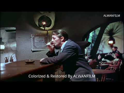 Out of the Past (1947) Colorized DEMO | Robert Mitchum