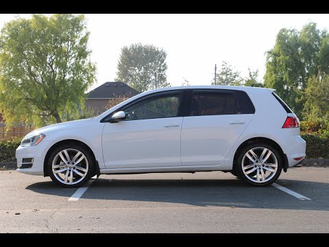 This 2015 Volkswagen Golf TDI SEL gets 43-mpg on the Highway!