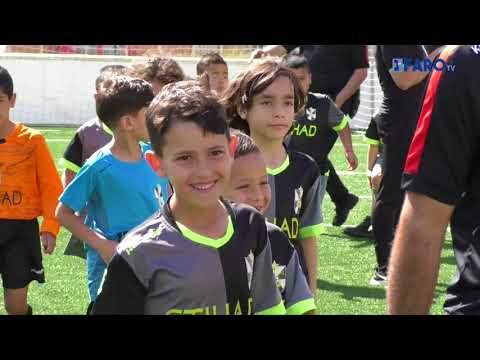Entrega de medallas y regalos a los prebenjamines