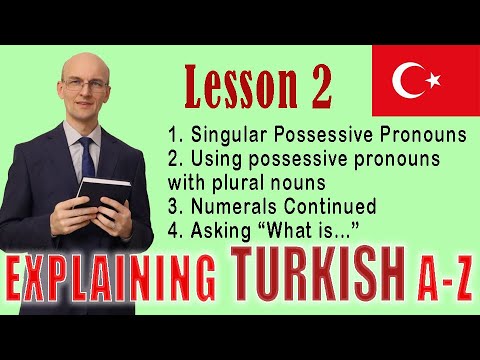 Turkish A to Z - Lesson 2