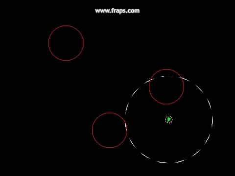 Obstacle Avoidance Algorithm - Clip 2 - 1.11.2011