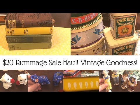 HUGE Rummage Sale Haul | Buying & Reselling For Profit