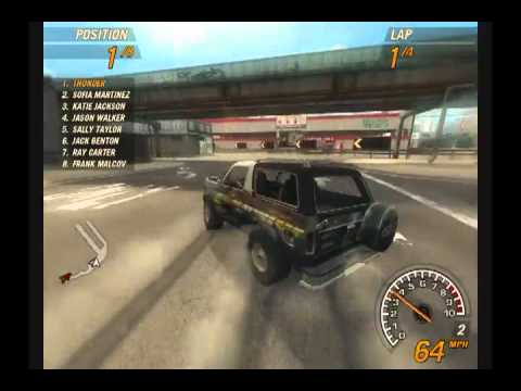 Let's Play Flatout 2 - Episode 4: Katie the troll