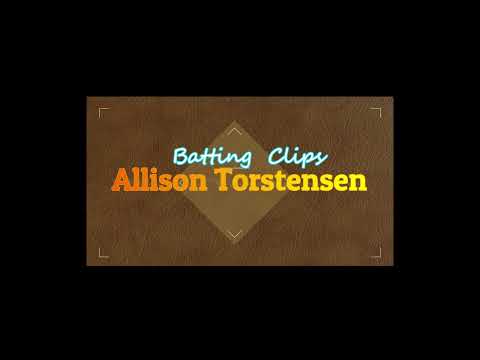 Allison Torstensen Merrimack College  Softball Footage