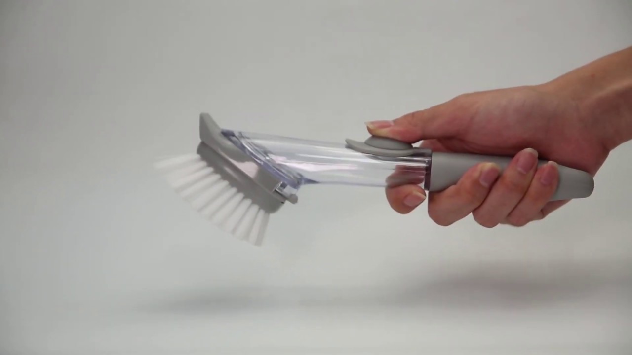 olavie™ - La brosse à vaisselle 2 en 1 avec réservoir intégré