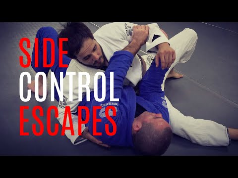 Side Control Escapes | Brazilian Jiu Jitsu Techniques | CVBJJ Online