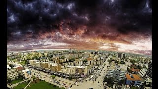 Prishtina at Night - Visit Prishtina , Visit Kosovo (Hyperlapse) !