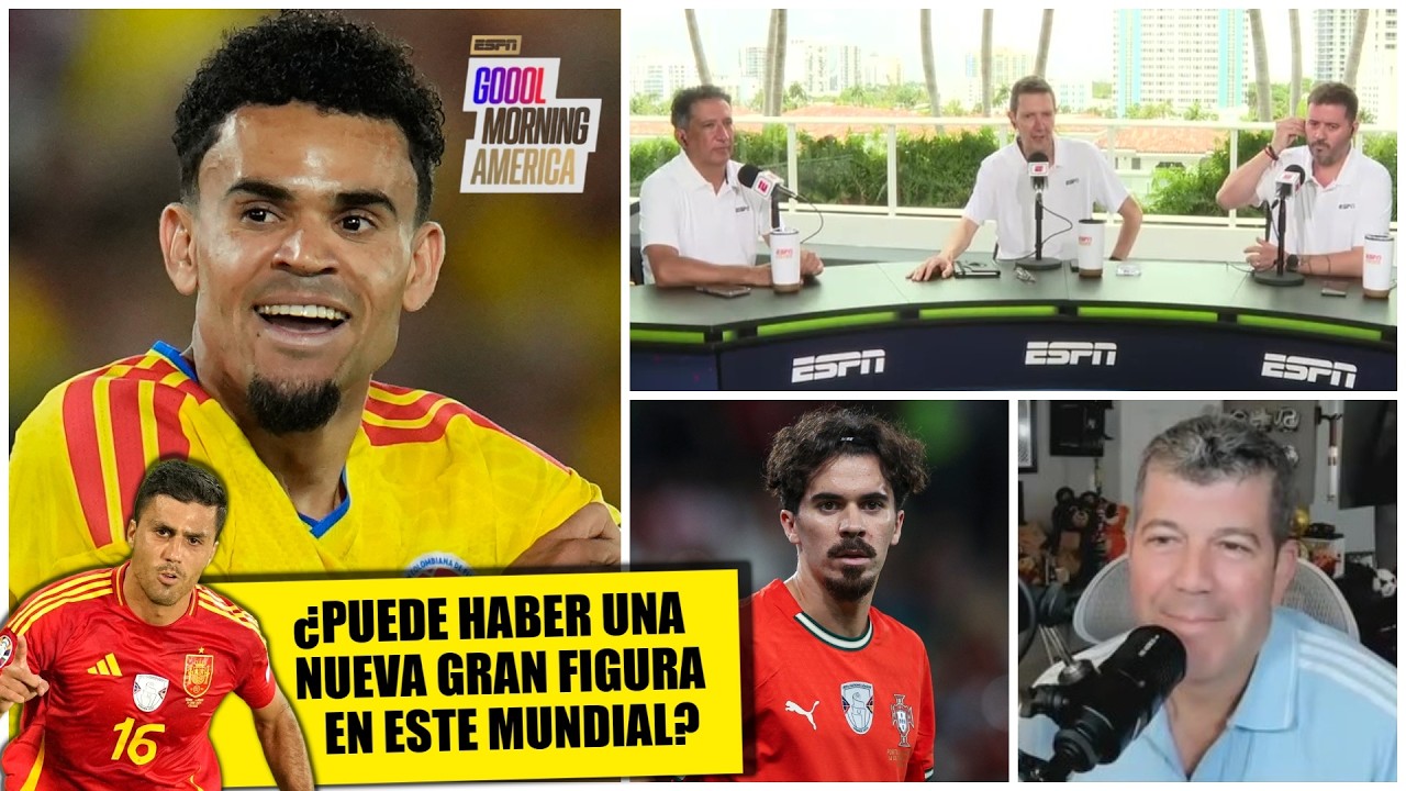 LUIS DÍAZ, VITINHA y RODRI pueden ser las FIGURAS inesperadas del Mundial | Goool Morning America